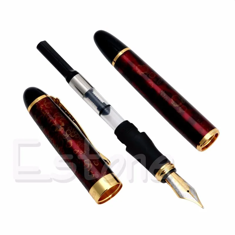 Лучше JINHAO X450 Carven B/Средний Перьевая ручка красный цветок перьевая ручка красный цветок