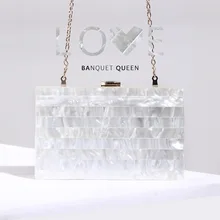 Роскошная брендовая модная полосатая мозаичная перламутровая акриловая сумка клатч женская сумка через плечо сумка для банкета с клапаном