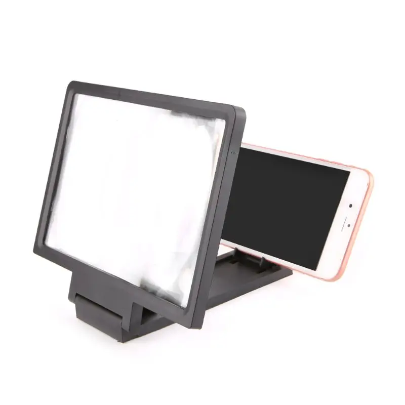3D экран усилитель мобильного телефона увеличительное стекло HD Подставка для видео складной экран увеличенный держатель для защиты глаз