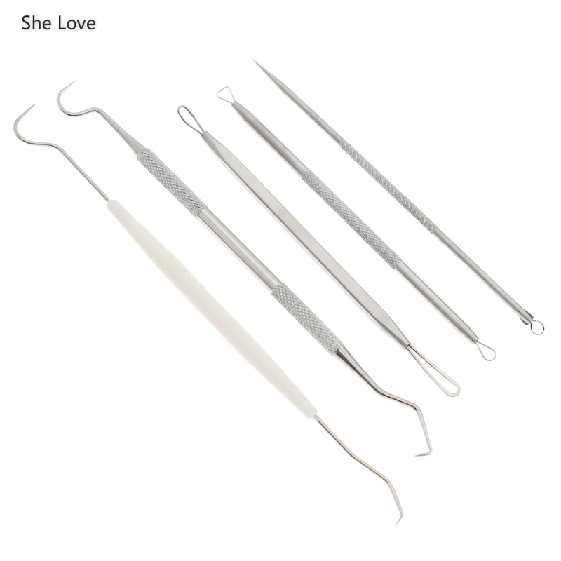 

She Love 1Pcs/lot Pottery Tools Stainless Steel Polymer Clay Craft Sculpture Modeling Wax Carving Tools Set Ceramic Supplies