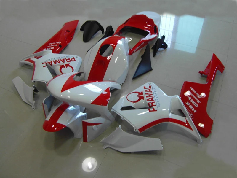 

Racing version Fairing kit for HONDA CBR600RR F5 03 04 CBR 600RR 2003 2004 cbr600rr ABS Cool white red Fairings set
