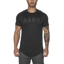 Спортивная одежда новая мужская футболка с коротким рукавом Бодибилдинг Фитнес Футболка мужская Спортивная Футболка Большой размер Топы тройники