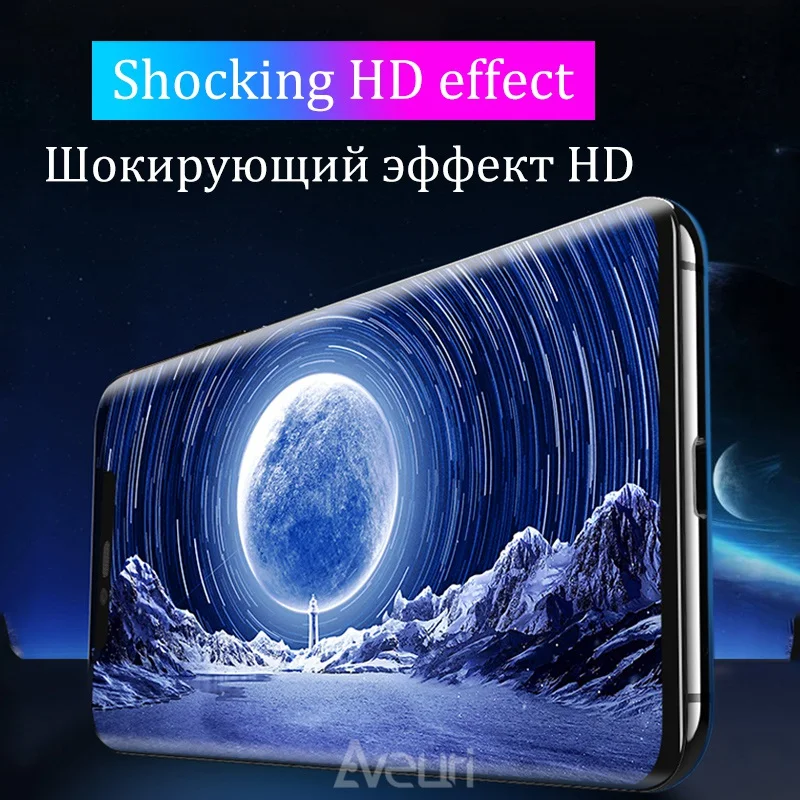Защитное закаленное стекло 9D для Huawei Honor 20 Pro 20S 9 10 Lite полное покрытие защита