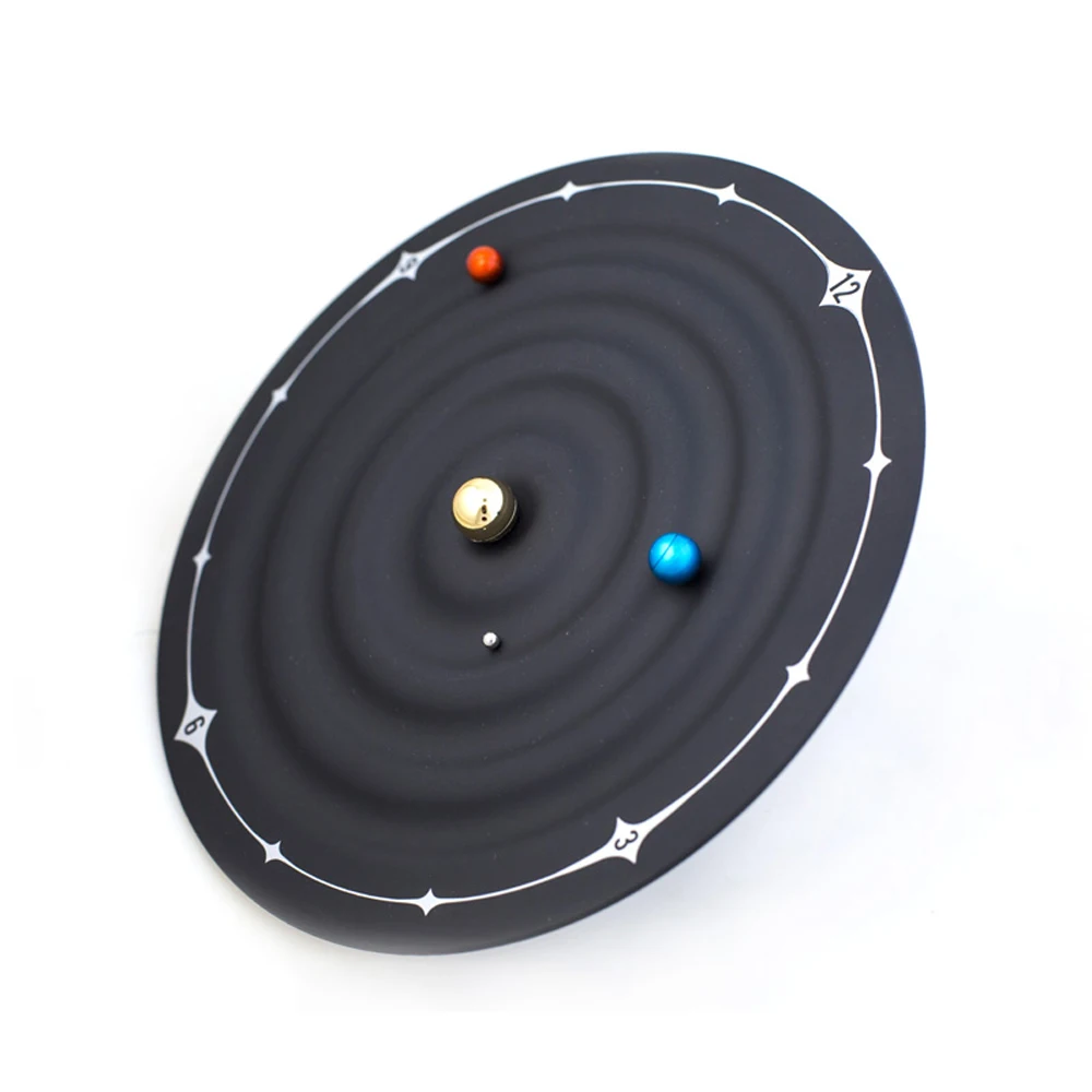 Creative Table Clock Modern Design Orbit Galaxy Magnetic Clocks Planet Ball Desk Watch Wall Mounted or Desktop Home Decor 8 inch Creative Table Clock Modern Design Orbit Galaxy Magnetic Clocks Planet Ball Desk Watch Wall Mounted or Desktop Home Decor 8 inch