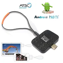 Portable Android Phone Pad tablet Digital OTA ATSC TV Tuner Receptor Live TV Channel Receiver For America Korea Mexico Canada