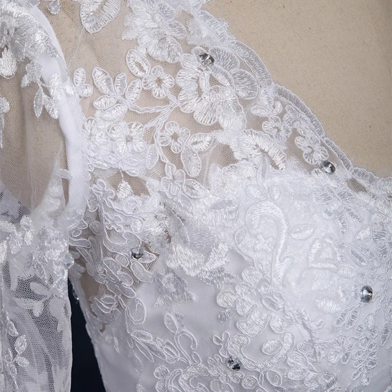 QQ Lover/Новое поступление года; свадебные платья с длинными рукавами; свадебное платье на заказ; большие размеры; Vestido De Noiva
