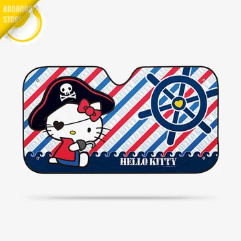 

Hello Kitty Cartoon Cute Car Windshield Sunshade Windscreen Cover Solar Protection Auto Zonnescherm Parasole Parasol Coche A13