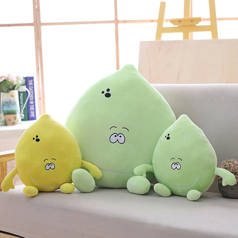 

30/50cm Creative Lemon Doll Plush Toy Stuffed Stuffed With PP Cotton Super Soft Pillow Intimate Christmas Gift for Kids Children