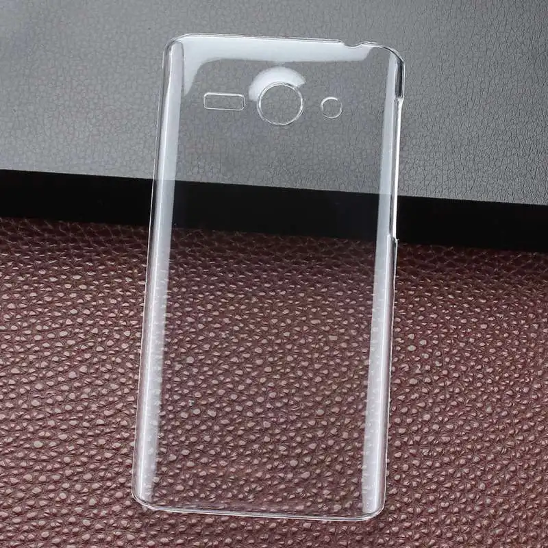 

New Arrival Ultra Thin Transparent Dirt-Resistant Plastic Crystal Clear Hard Back Cover Case for Huawei Ascend Y530 y530-u00