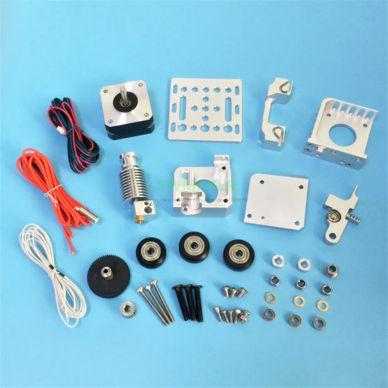Универсальный 3D принтер 1 75 мм + V6 hotend с V слотом Openbuilds X осевой слайдер|Детали и
