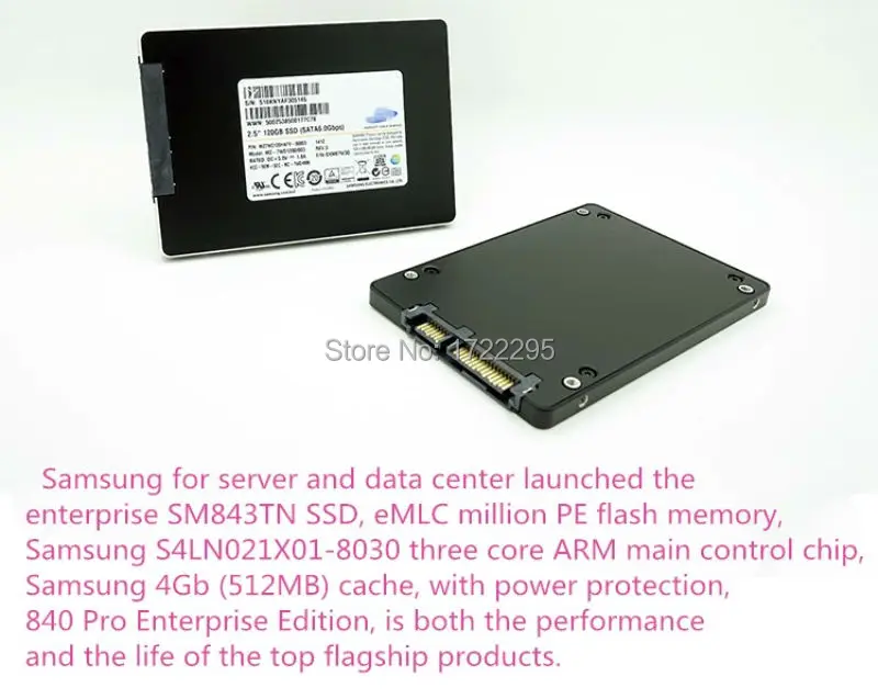  PC Desktop solide festplatte Für Samsung Unternehmen erstklassige SM843T 480G 25 zoll SATA3 SSD Fes