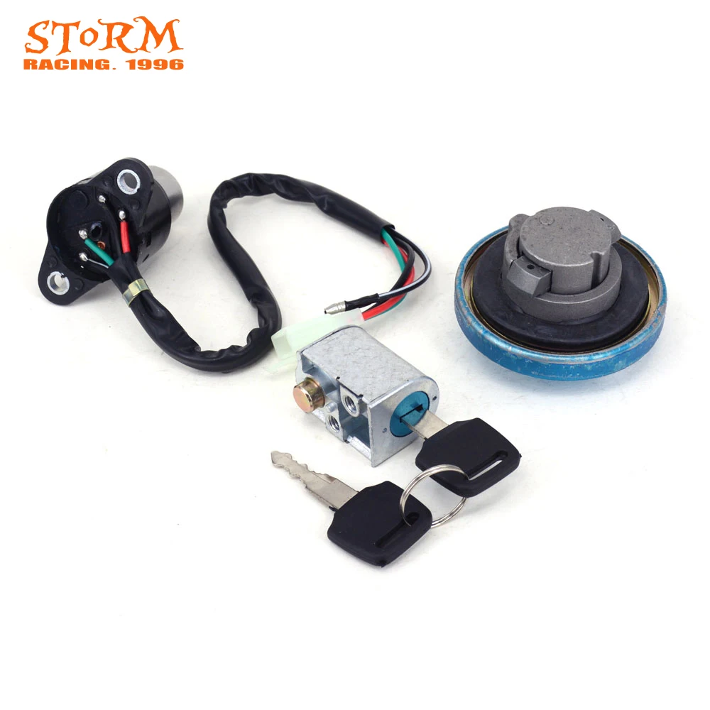 Motorcycle Ignition Switch Seat Lock Key Fuel Gas Cap Set For Honda REBEL 250 MAGNA 250 CMX250 CMX450 All Years MAGNA250