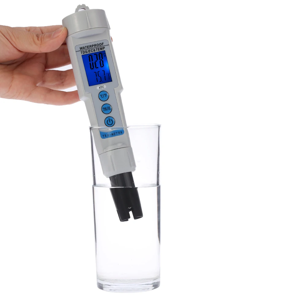 3 in 1 Pen Type aquarium drink Water Quality Tester Analyzer Multi ...