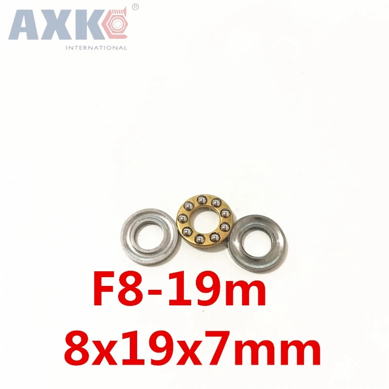 Axk 10 шт./лот F8 19m 8 мм X 19 7 8x19x7 Осевая Бал подшипник Фирменная Новинка|Подшипники| |