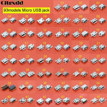 

Cltgxdd 93models 5pin 7pin Micro USB jack socket connector for Samsung Xiaomi Redmi Lenovo Huawei ASUS Sony HP HTC OPPO Meiz ...
