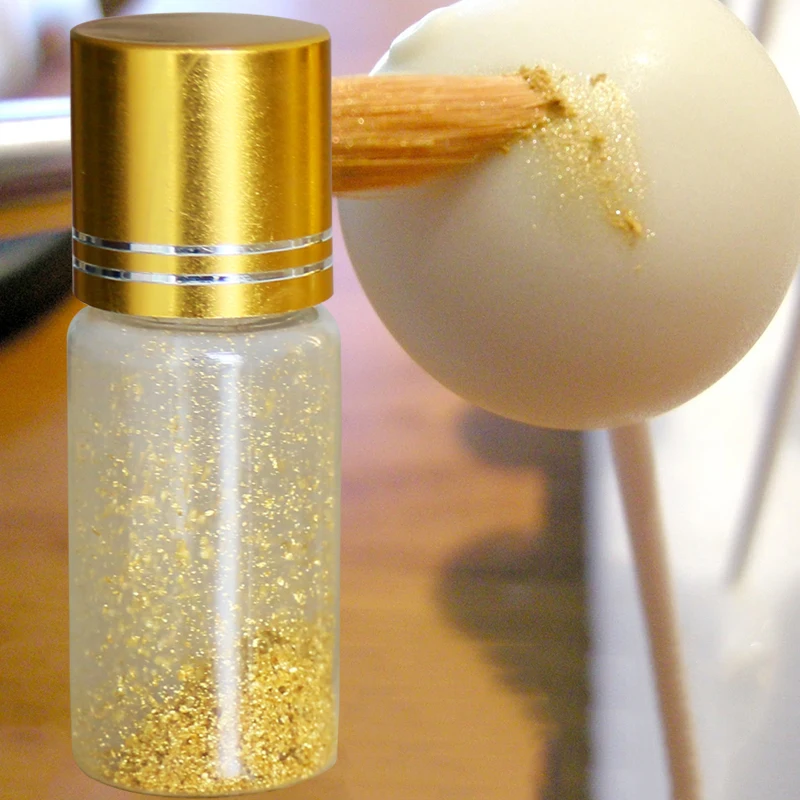 0.1g Gold Edible Cake Food Powder Coloring To Decorate