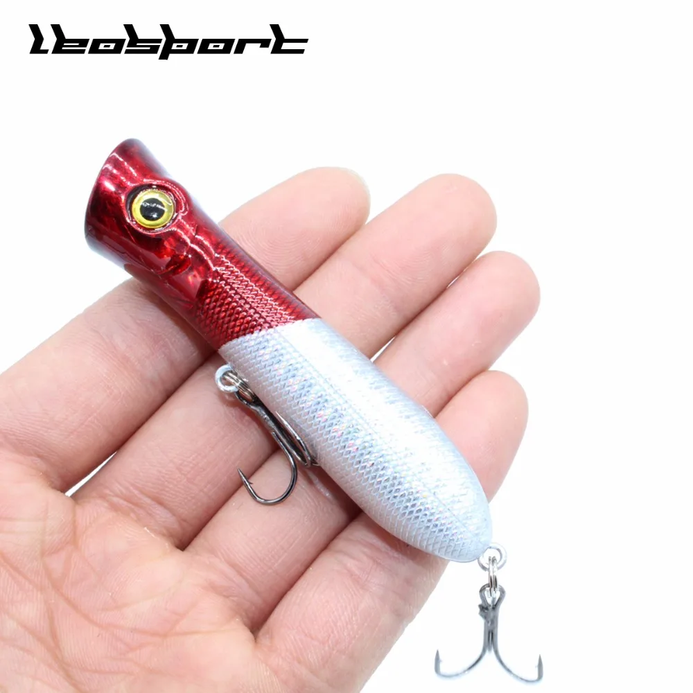 1 قطعة بوبر المتذبذب الصيد إغراء صالح kosadaka يو zuri قضيب العائمة crankbait الاصطناعي الطعم بيكي poper البوب pesca الكارب بايك