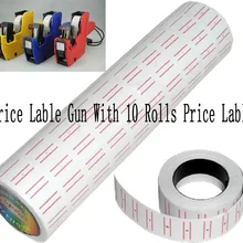 MX-5500 ценник пулемет Labeller Маркировка Цены Gun Ювелирный инструмент+ один цена барреля lable Наклейки+ один re чернил ролик