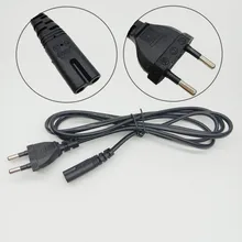 10 шт. Универсальный 1,5 m сетевой Удлинительный шнур питания кабель европейского стандарта к Рисунок 8 C7 2-контактный разъем AC Мощность кабельный свинцовый сердечник