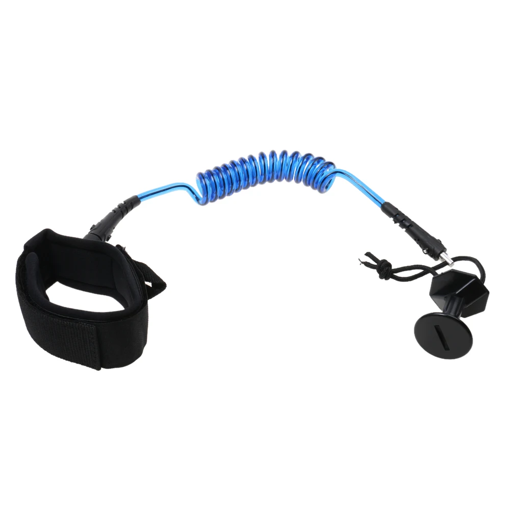 Premium Bodyboard Body Board Surfboard Surfing Padded Wrist Coil Leash Cord Surfing Accessories Premium Bodyboard Body Board Surfboard Surfing Padded Wrist Coil Leash Cord Surfing Accessories