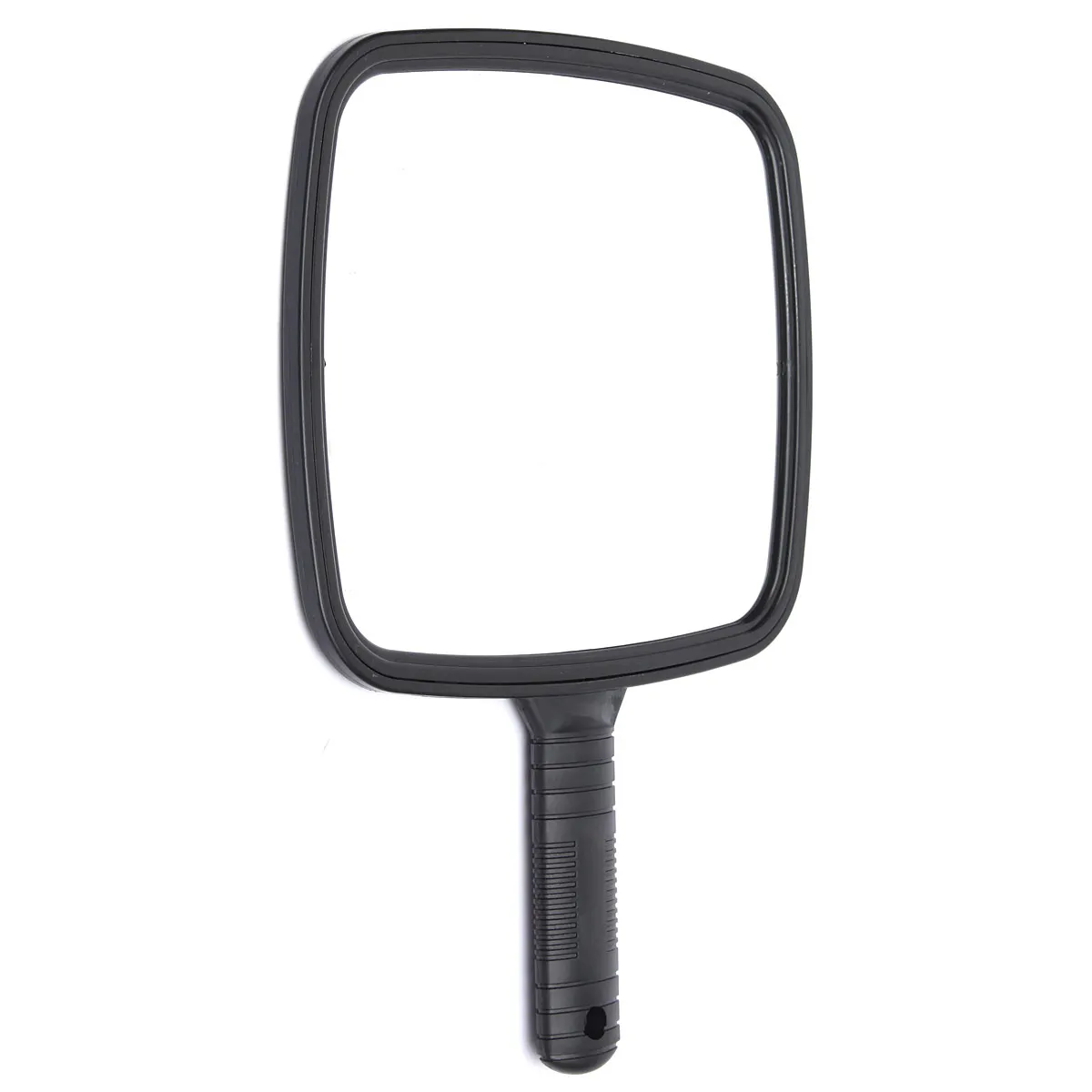Large Rectangle Vintage Hand Mirrors Dressing Make Up Black Cosmetic