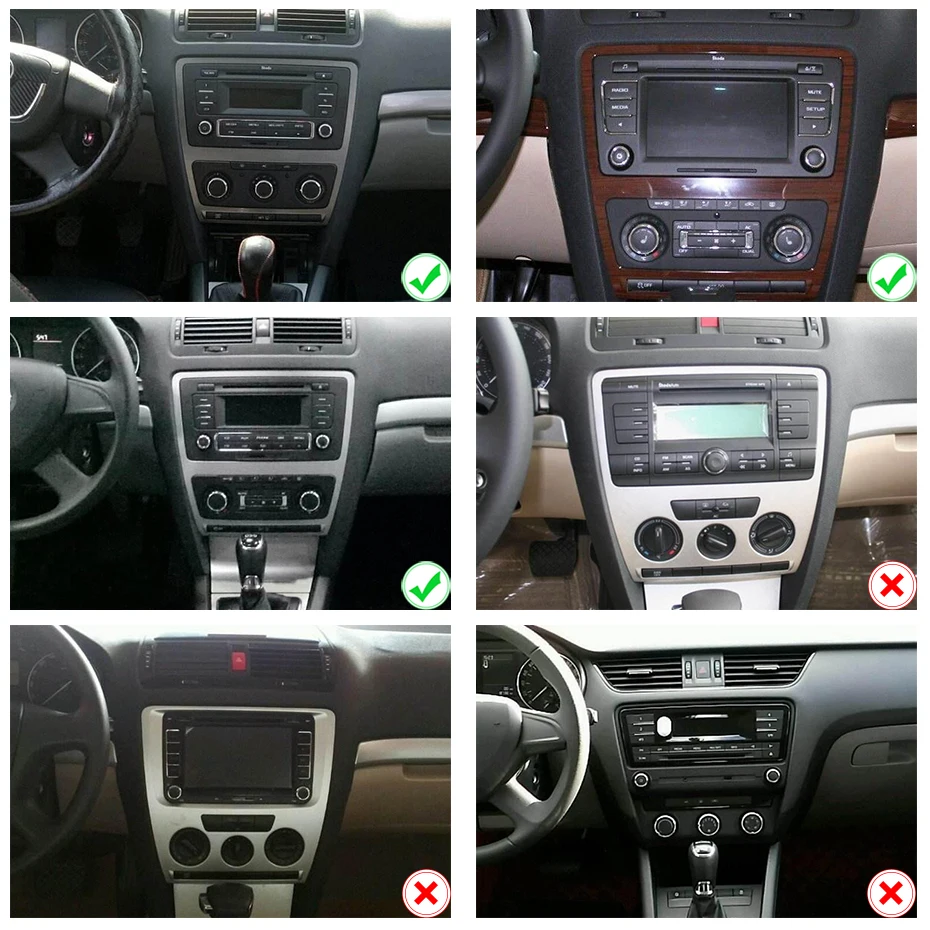 Excellent DSP 2 DIN Android 9.0 IPS 4G 64G CAR GPS For SKODA Octavia 2009 2010 2011 2012 2013 DVD PLAYER radio navigation tape recorder PC 5