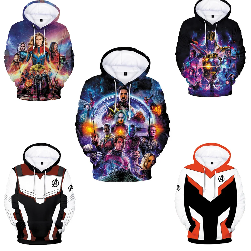 

New Children Hoodies Avengers 4 Final Battle Shirt Boy Girls Superhero Sweatshirts Quantum Battle Suit Children Iron Man moleton