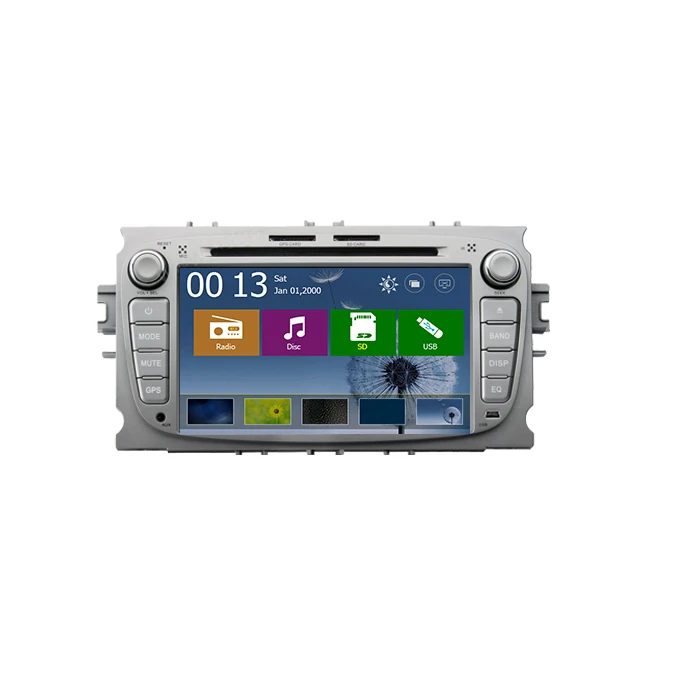 800*480 HD С Сенсорным Экраном Dvd-плеер Автомобиля Для FORD Mondeo S-MAX Connect FOCUS 2 2008-2011 с Bluetooth