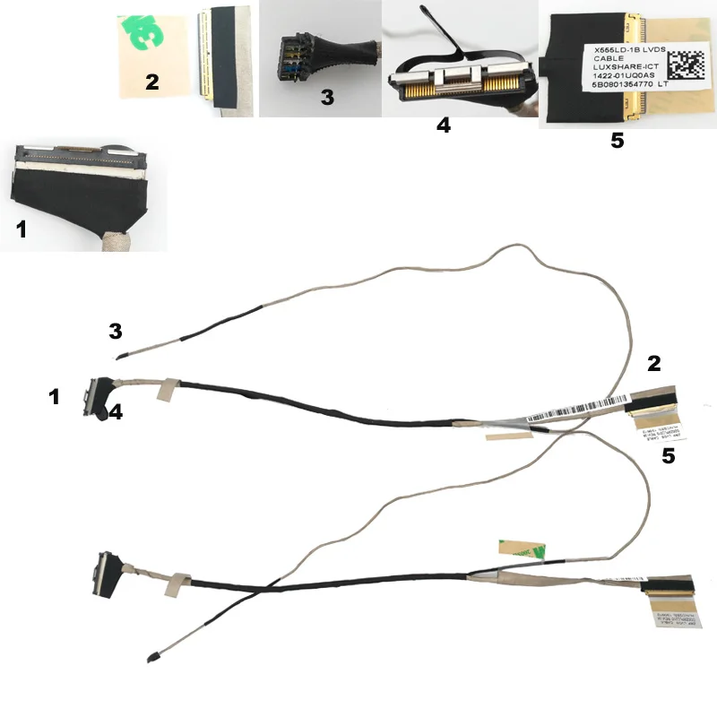 Новый кабель для ноутбука ACER V5-551 V5-551G V5-551-8401 PN:DD0ZRPLC000 ноутбук видео Дисплей