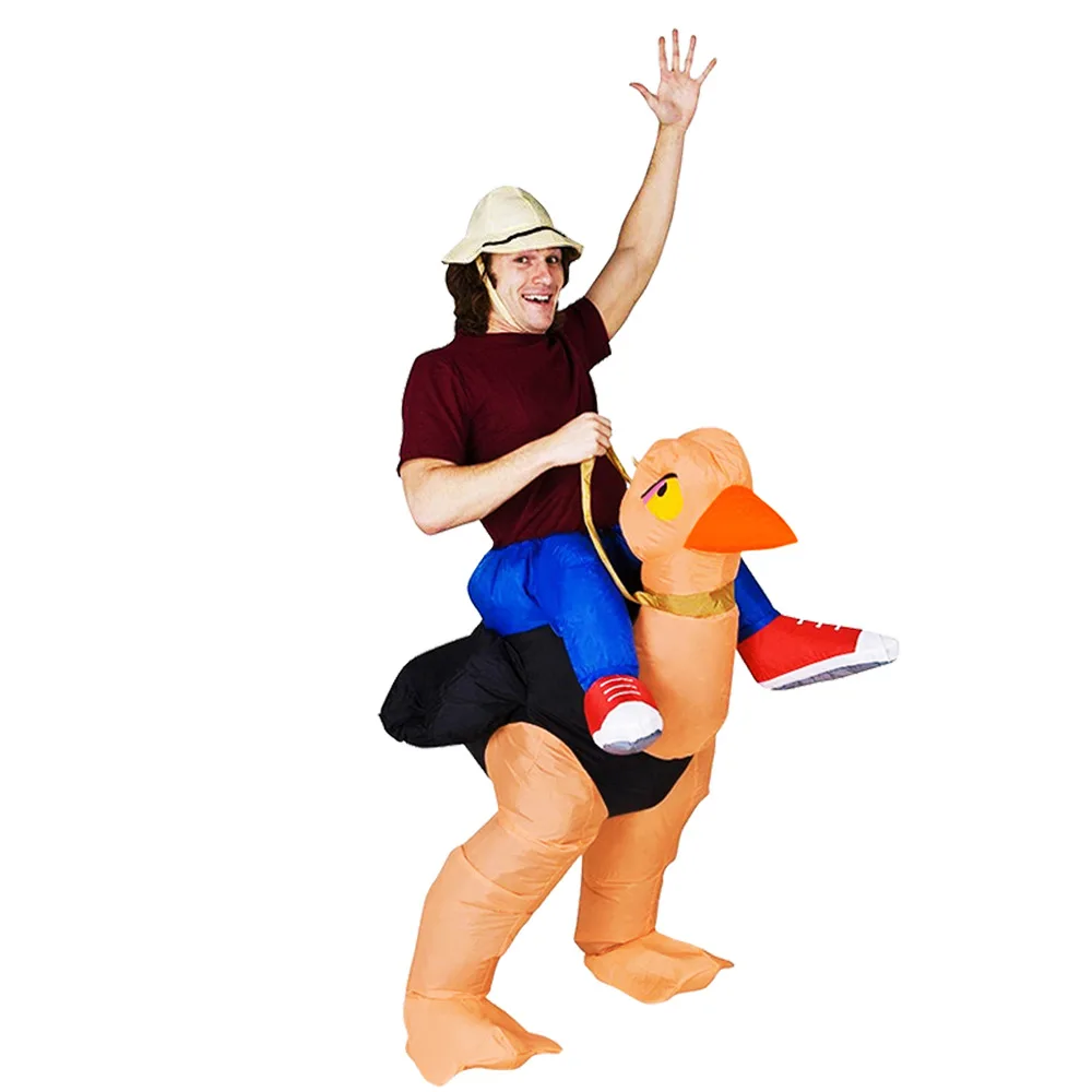 Coshome Sumo Astronaut Dinosaur Inflatable Costumes Funny Clothing Adult Inflatable Jumpsuits For Halloween Party Performance (2)