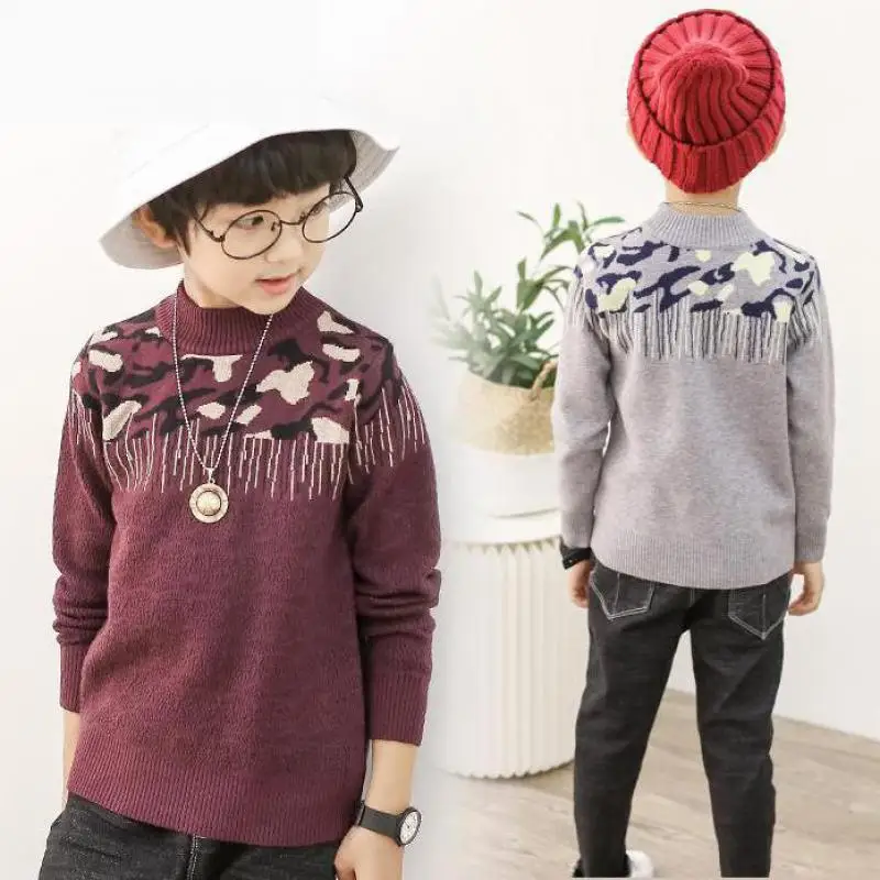 

Toddler Boys Autumn Cardigan Kids Clothes 2020 Boys Cotton Long Sleeve Sweater Causal Knitted Tops Preppy Style To School Garcon