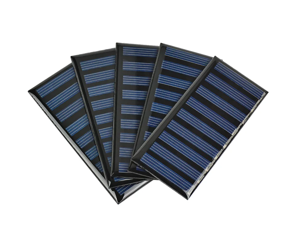 SUNYIMA 5 шт. 5 в 100мА солнечные панели поликристаллические эпоксидные солнечные элементы SunPower 86x38 мм DIY Солнечное зарядное устройство Painel Solars