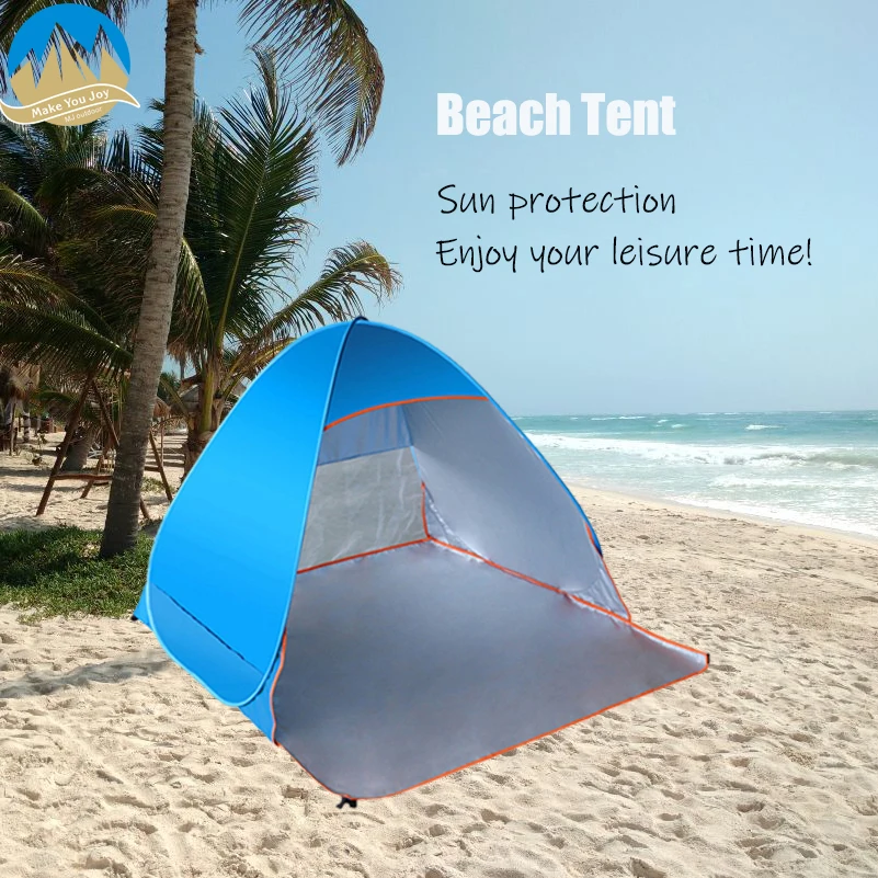 

MYJ Instant Pop-up Beach Tent Ultralight Automatic Anti-mosquito Camping Tent Outdoor UV Sun Protection Shelter
