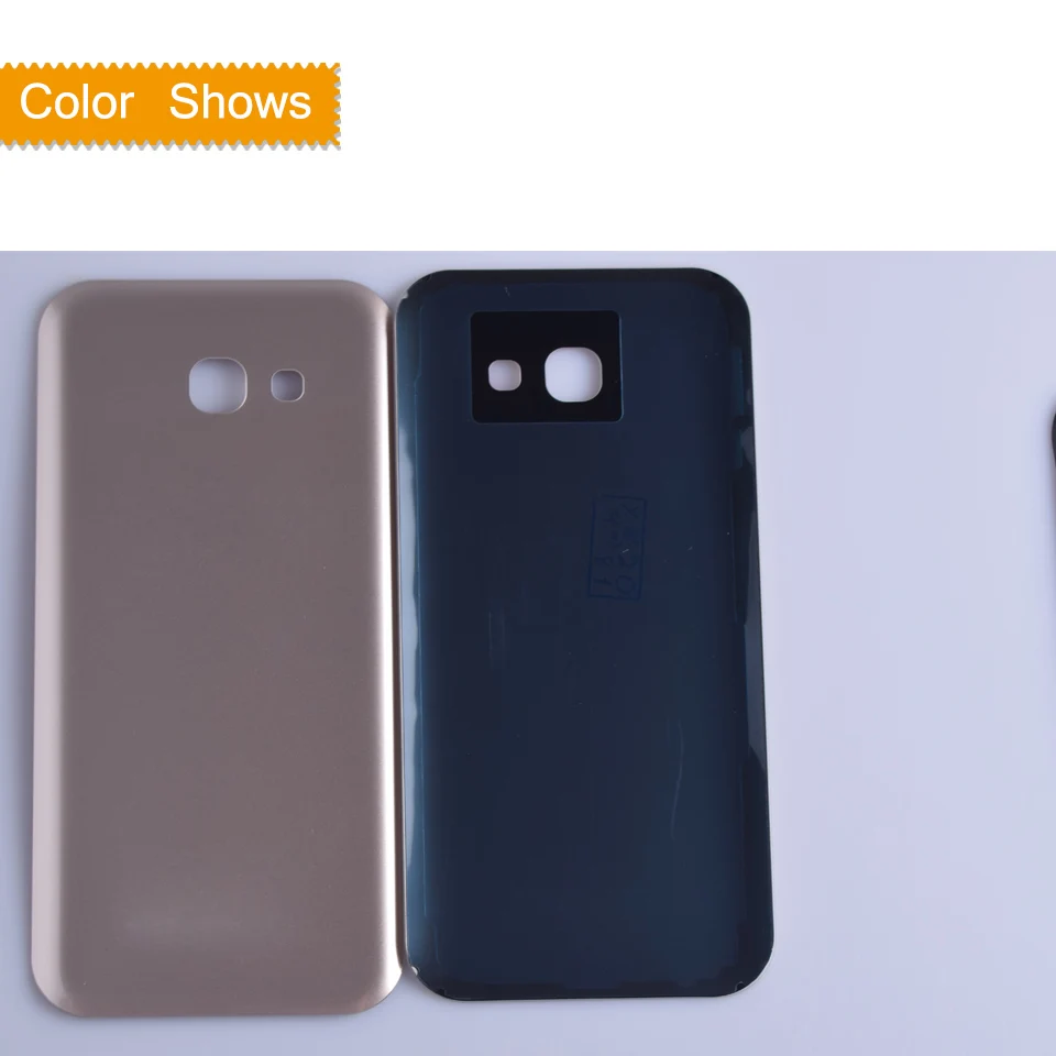 Для Samsung Galaxy A5 A520 A520F SM-A520F корпус крышка батареи задняя крышка чехол задняя дверь шасси A5 замена корпуса - Цвет: Gold no gift
