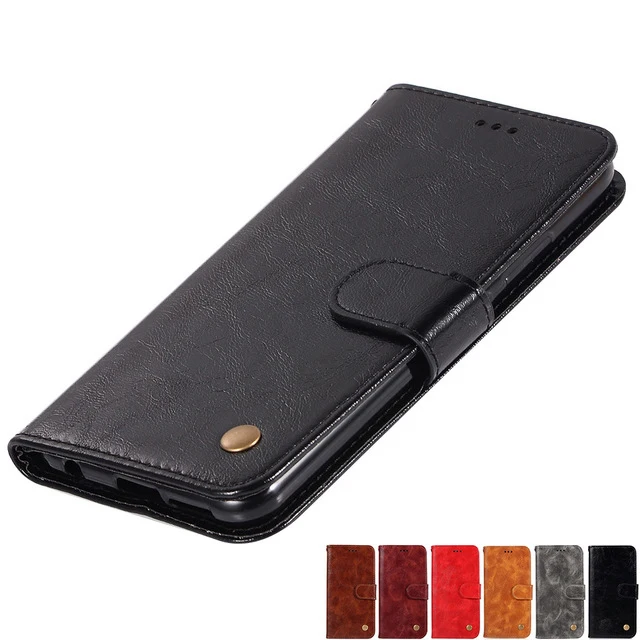 

Retro PU Leather Case For Asus Zenfone Max M1 ZB555KL Max Plus M1 ZB570TL Max Pro M1 ZB601KL Wallet Flip Capa B184