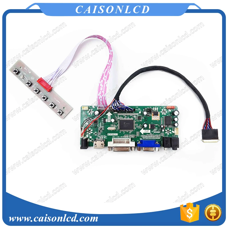 

Free Shipping LCD LVDS Controller board with HDMI DVI VGA for 17.3" 1600X900 LCD TFT Panel: N173FGE-L12 L13 L21 L23 LA3