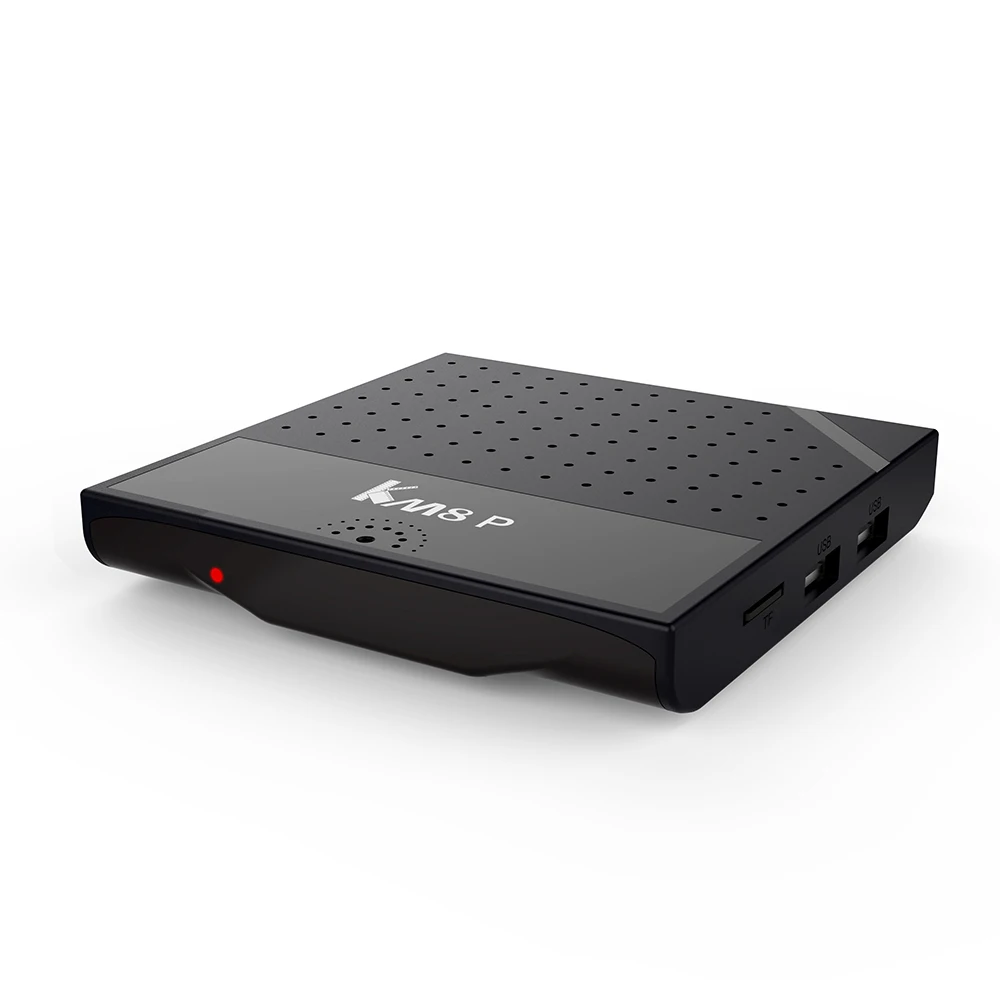 KM8 P Amlogic S912 Octa Core Smart 4K HD TV Box Android 7.1 2GB 16GB with 2.4G WiFi Skype Netflix IR remote controller for IPTV