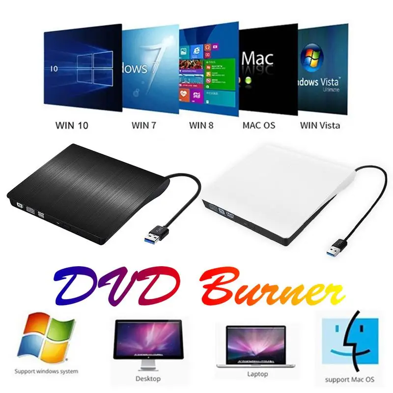 

11.11 USB Notebook Optical Drive External DVD Burner 3.0 Mobile Optical Drive Driver Universal Dropship