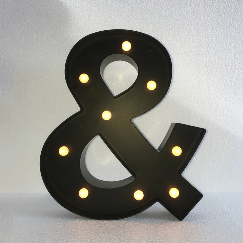 

New Arrival Sign @ Led Light Christmas Wedding Party scene layout Wall Warm White LED Night Light Decorative Mark Symbol lights