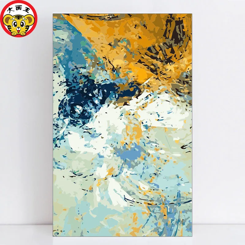 

painting by numbers art paint by number abstract paintings drawing coloring by numbers on canvas with frame numbering paint by n