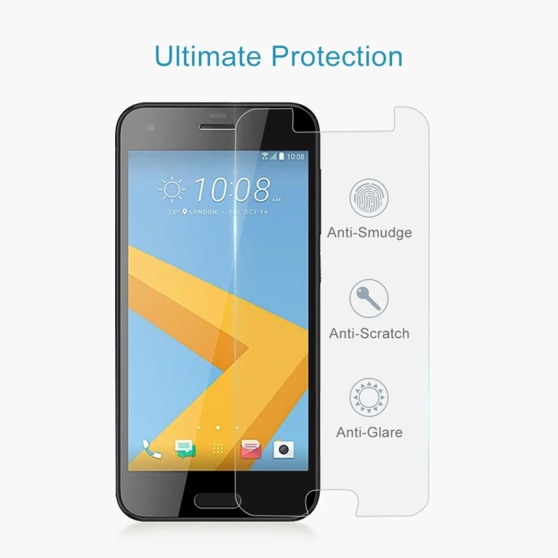 Для HTC One A9s & U11 + 0 26 мм 9H 2.5D пленка из закаленного стекла для Plus|Защитные стёкла и