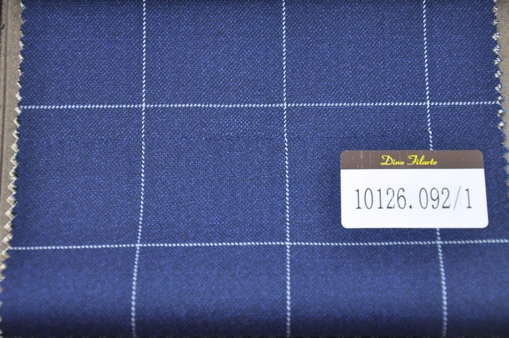 navy windowpane pants