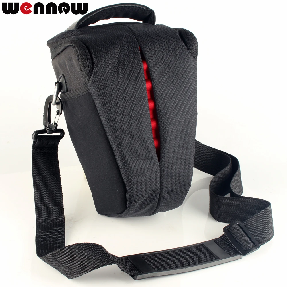 Wennew DSLR камера сумка чехол для Nikon D750 D80 D90 D7200 D7100 D7500 D5500 D5300 D5200 D5100 D3300 D3200 D3100 через