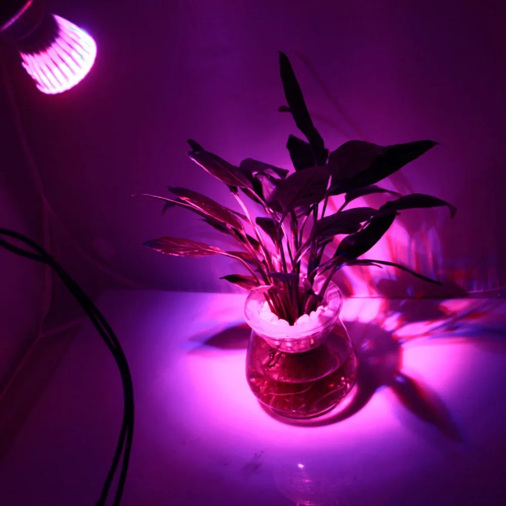 50 шт полный спектр LED Grow lights15W E27 лампа для огуречного цветка растений овощей
