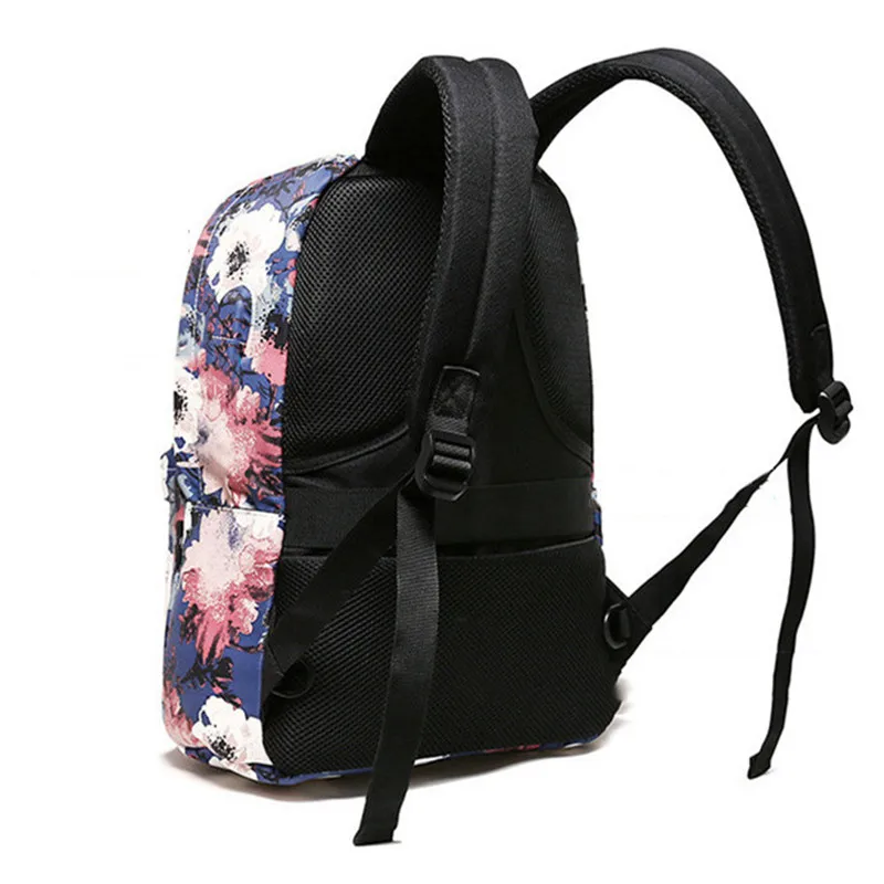 Mochilas de carga USB para mujeres para niñas adolescentes mamá Ordenador de viaje equipaje portátil mochila de moda mochila escolar