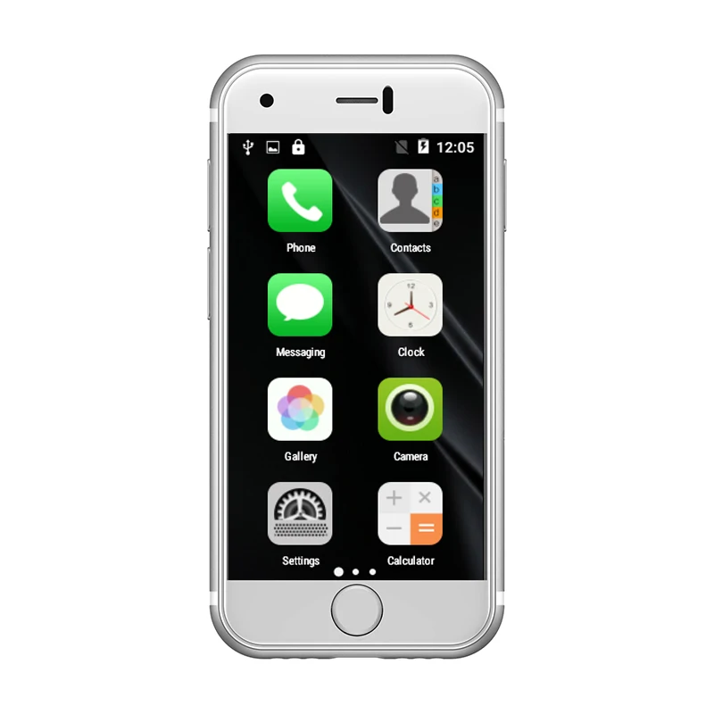 Soyes 7S Мини Android смартфон 2 54 &quotВысокое разрешение экран Quan Core 1 Гб ОЗУ 8 ПЗУ 5 0 МП Две