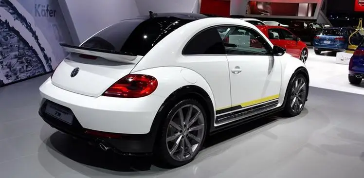 Rline Dune Style Painted Abs Sports Car Rear Trunk Spoiler Wing For Rline Dune Style Painted Abs Sports Car Rear Trunk Spoiler Wing For Volkswagen Beetle 1 2 4 2017 2018 No Drilling Needed In Spoilers Wings From