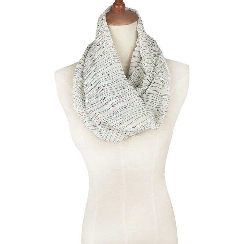 Брендовая бандана, Модный летний шелковый шарф градиентного цвета, женский роскошный шифоновый шарф с принтом пейсли, шарфы бесконечности