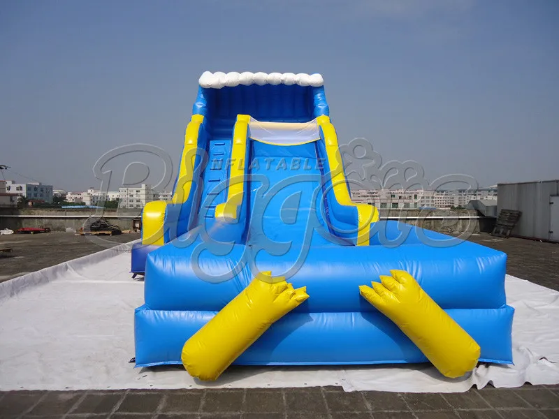 

FREE SHIPPING BY SEA PVC Commercial Inflatable Slide Jumping Slide With Double Lane For Sale