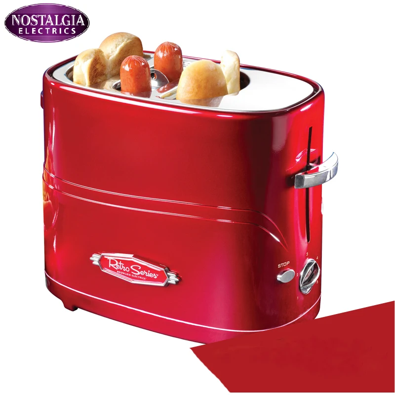 American household mini hot dog toaster machine,sausage maker Toast